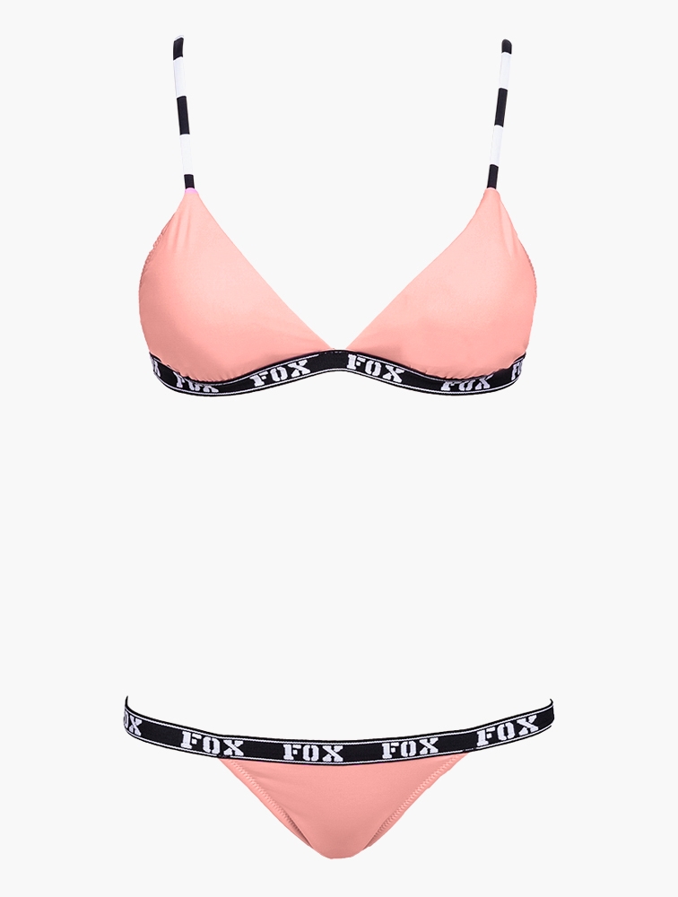 MyRunway Shop Fox Orange Sherbet Vapors Bikini Set for Women